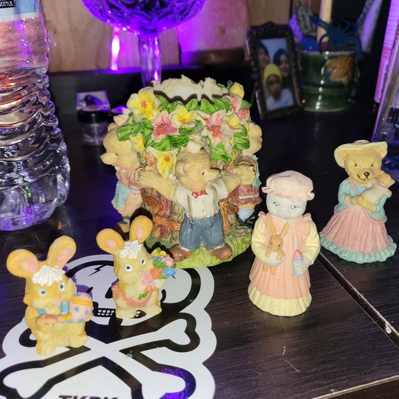 Bear and bunny trinkets - Picture 2 of 5